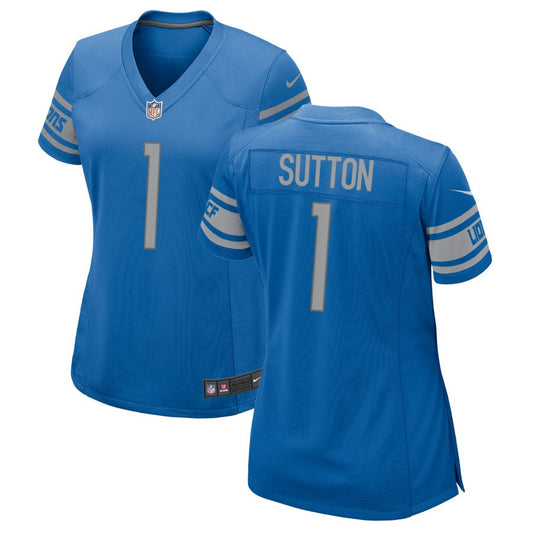 Cameron Sutton Detroit Lions Nike Women's Game Jersey - Blue