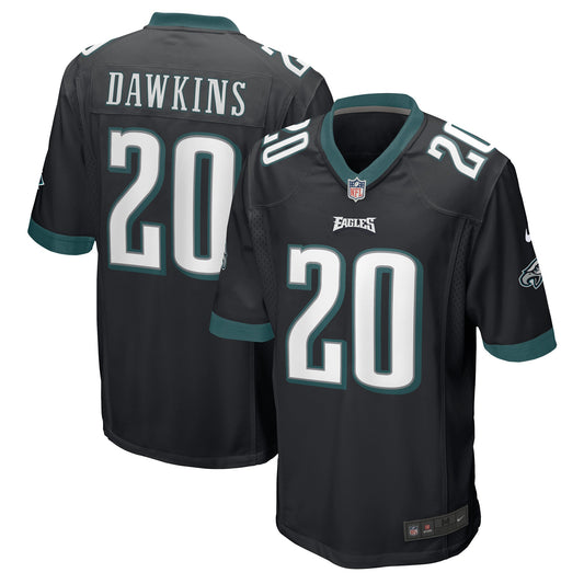 Brian Dawkins Philadelphia Eagles Nike Retired Player Jersey - Black