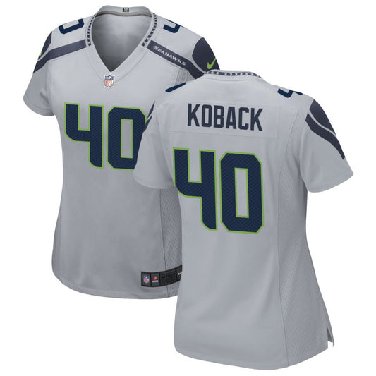 Bryant Koback Seattle Seahawks Nike Women's Alternate Game Jersey - Gray