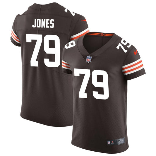 Dawand Jones Cleveland Browns Nike Vapor Elite Jersey - Brown