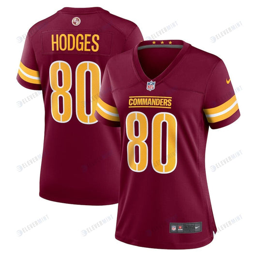 Curtis Hodges Washington Commanders Women's Game Player Jersey - Burgundy