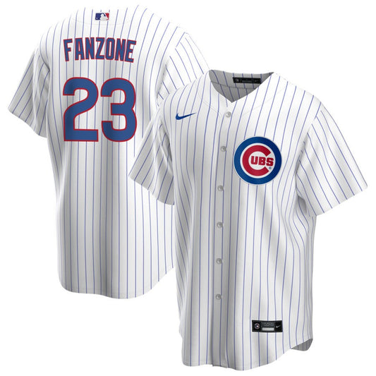 Carmen Fanzone Chicago Cubs Nike Home RetiredReplica Jersey - White