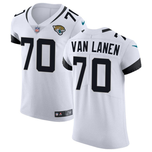 Cole Van Lanen Jacksonville Jaguars Nike Vapor Untouchable Elite Jersey - White