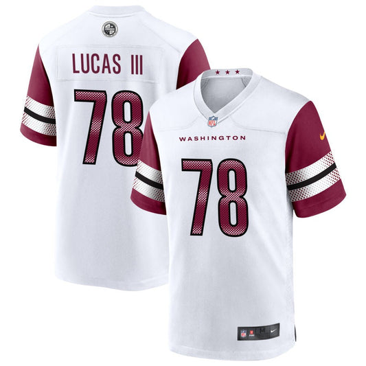 Cornelius Lucas III Washington Commanders Nike Game Player Jersey - White