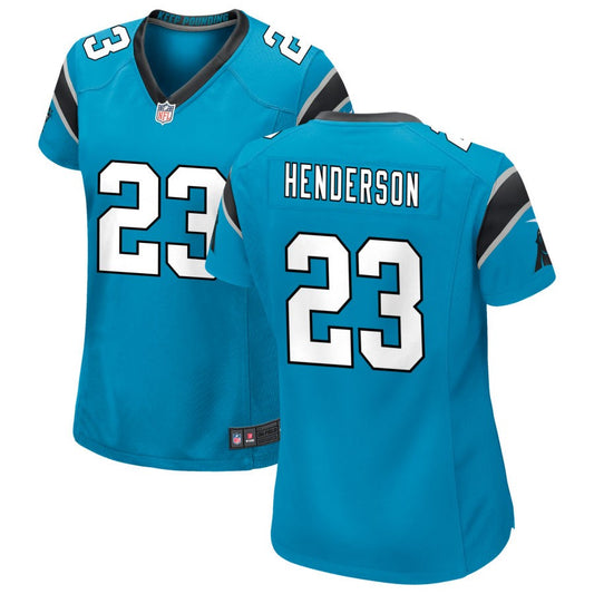 CJ Henderson Carolina Panthers Nike Women's Alternate Game Jersey - Blue