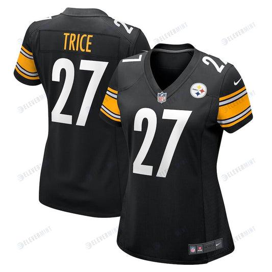 Cory Trice 27 Pittsburgh Steelers Women Game Jersey - Black