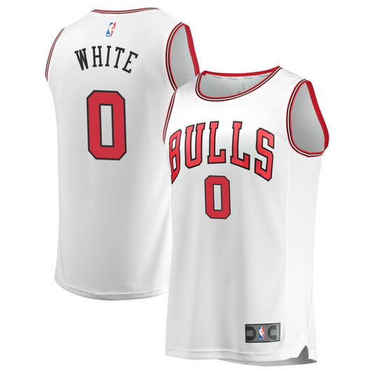 Coby White  Chicago Bulls Fanatics Branded Youth Fast Break Replica Jersey - Association Edition - White