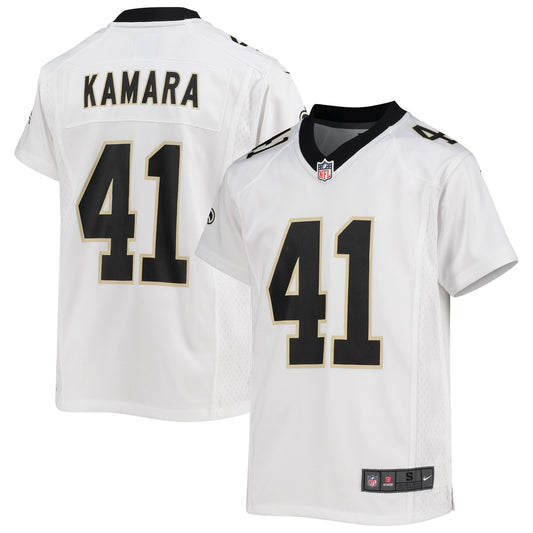 Alvin Kamara New Orleans Saints Nike Youth Game Jersey - White