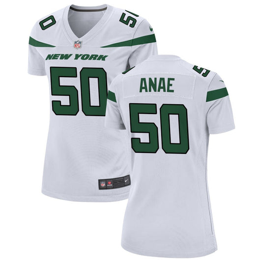 Bradlee Anae New York Jets Nike Women's Game Jersey - White