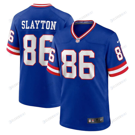 Darius Slayton 86 New York Giants Men Classic Game Jersey - Royal