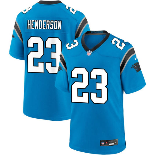 CJ Henderson  Carolina Panthers Nike Alternate Game Jersey - Blue