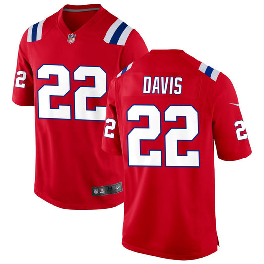 Cody Davis New England Patriots Nike Alternate Jersey - Red