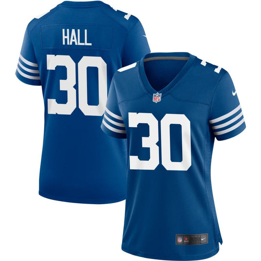 Darren Hall Indianapolis Colts Nike Women's Alternate Jersey - Royal