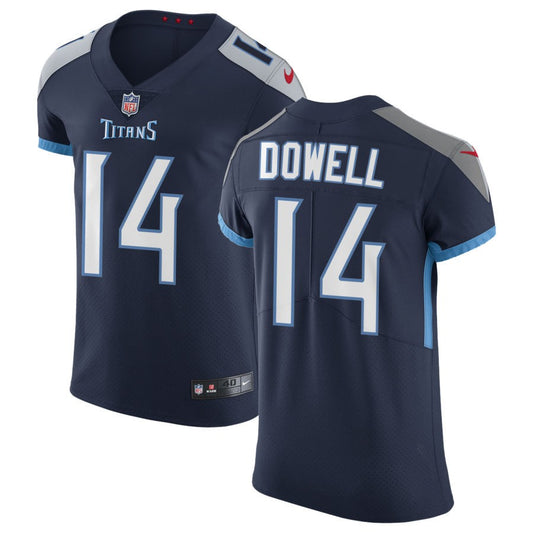 Colton Dowell Tennessee Titans Nike Vapor Untouchable Elite Jersey - Navy