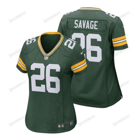 Darnell Savage 26 Green Bay Packers Women Home Game Jersey - Green