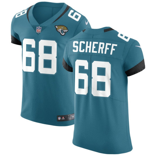 Brandon Scherff Jacksonville Jaguars Nike Vapor Untouchable Elite Jersey - Teal