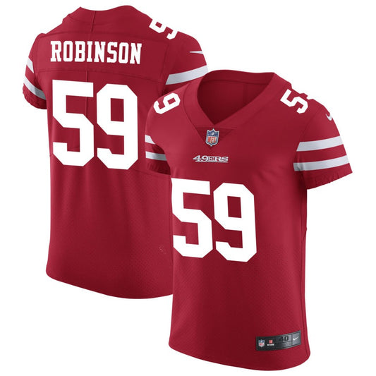 Curtis Robinson San Francisco 49ers Nike Vapor Untouchable Elite Jersey - Scarlet