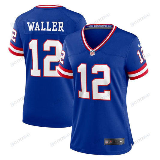 Darren Waller 12 New York Giants Women Alternate Game Jersey - Royal