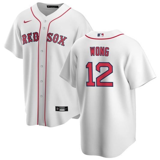 Connor Wong Boston Red Sox Nike Youth Home Replica Jersey - White