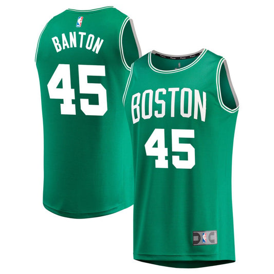 Dalano Banton Boston Celtics Fanatics Branded Fast Break Replica Jersey Kelly Green - Icon Edition