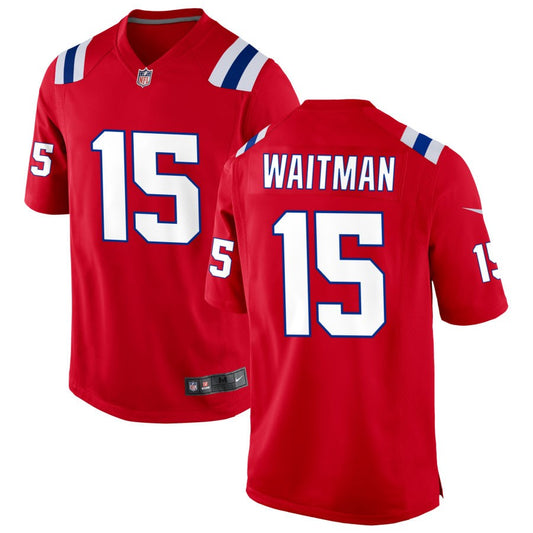 Corliss Waitman New England Patriots Nike Alternate Jersey - Red