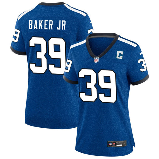 Darrell Baker Jr Indianapolis Colts Nike Women's Indiana Nights Alternate Game Jersey - Royal