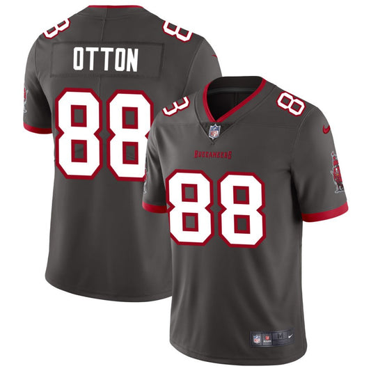 Cade Otton Tampa Bay Buccaneers Nike Vapor Untouchable Elite Alternate Jersey - Pewter