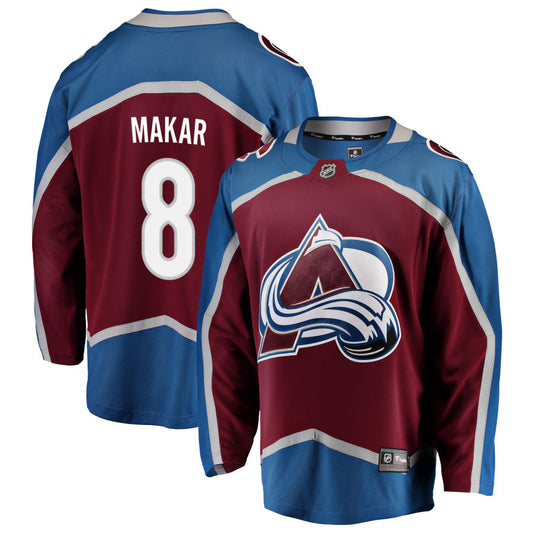 Cale Makar Colorado Avalanche Fanatics Branded Home 2022 Stanley Cup Champions Breakaway Jersey - Burgundy