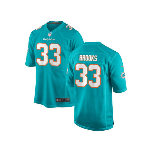 Chris Brooks Miami Dolphins Nike Youth Game Jersey - Aqua