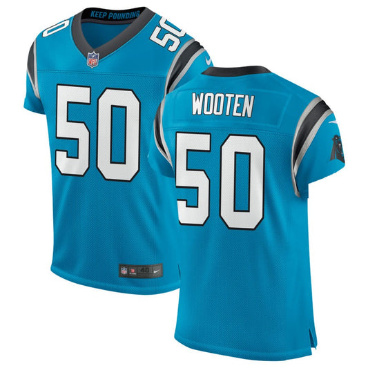 Chandler Wooten Carolina Panthers Nike Classic Elite Jersey - Blue