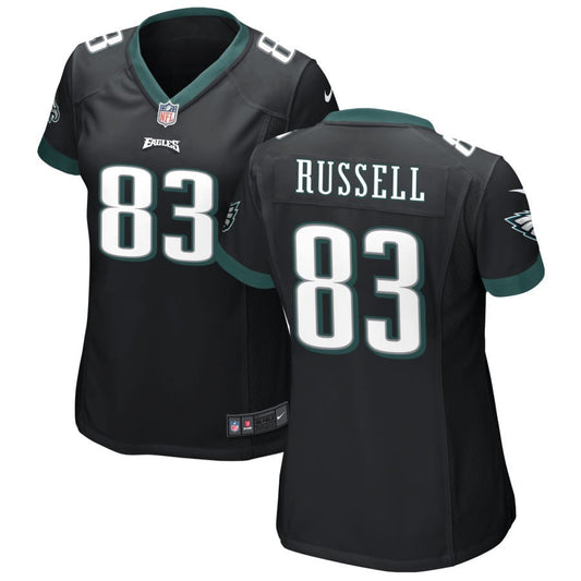 Brady Russell Philadelphia Eagles Nike Women's Alternate Game Jersey - Black