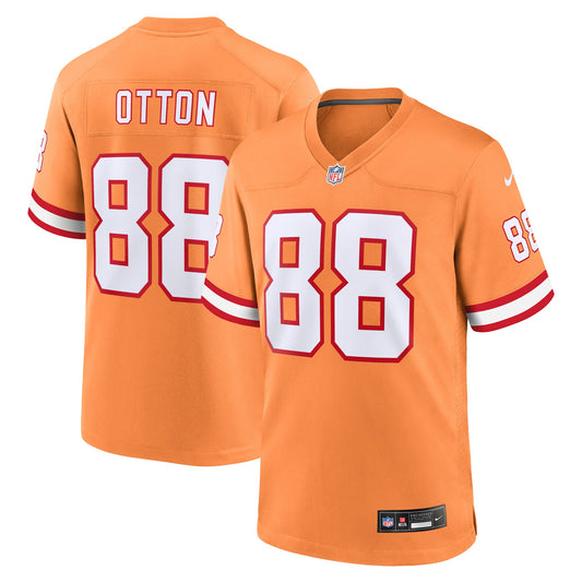 Cade Otton Tampa Bay Buccaneers Nike Throwback Game Jersey - Orange