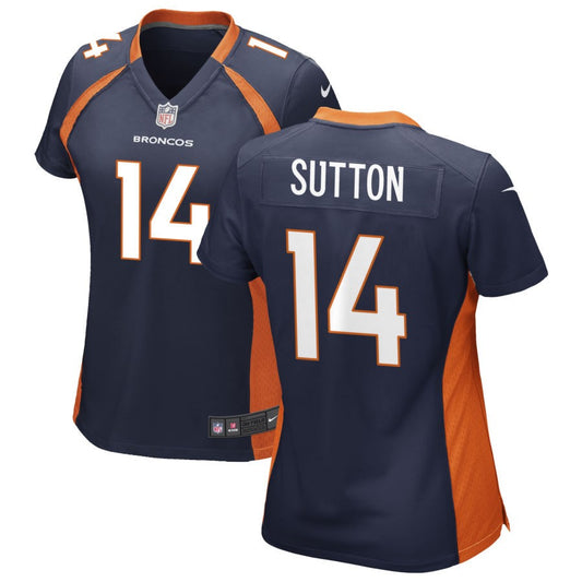 Courtland Sutton Denver Broncos Nike Women's Alternate Game Jersey - Navy