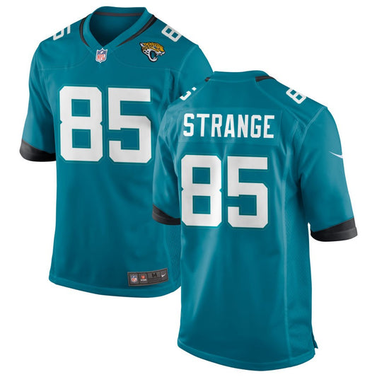 Brenton Strange Jacksonville Jaguars Nike Alternate Game Jersey - Teal