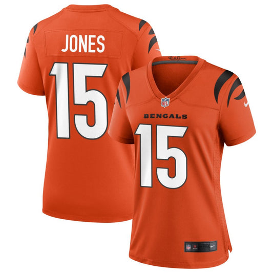 Charlie Jones Cincinnati Bengals Nike Women's Alternate Game Jersey - Orange