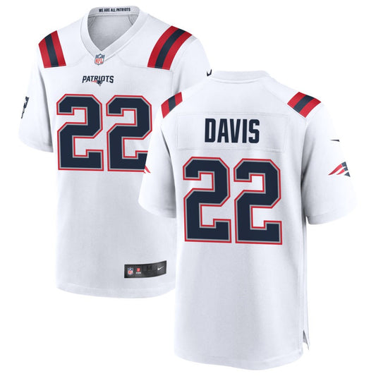 Cody Davis New England Patriots Nike Game Jersey - White