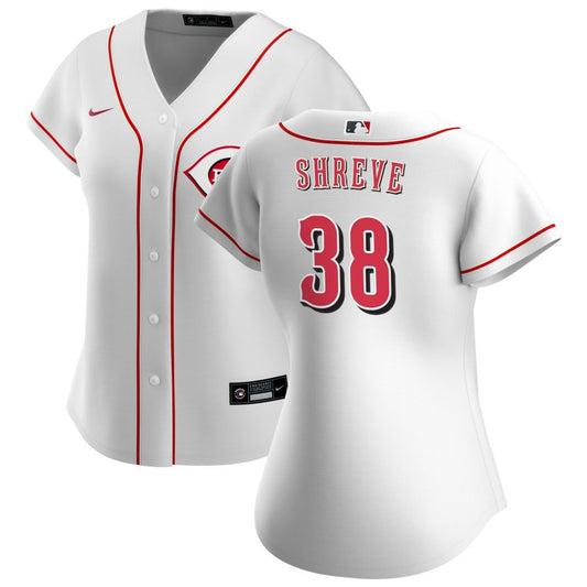 Chasen Shreve Cincinnati Reds Nike Women's Home Replica Jersey - White