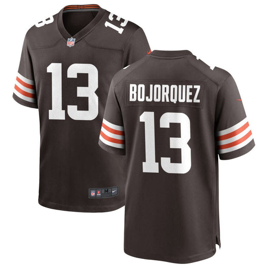 Corey Bojorquez Nike Cleveland Browns Game Jersey - Brown