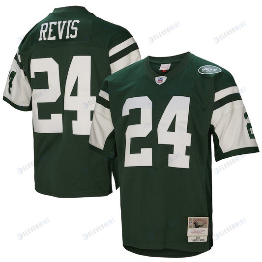 Darrelle Revis 24 New York Jets Mitchell & Ness 2009 Player Men Jersey - Green