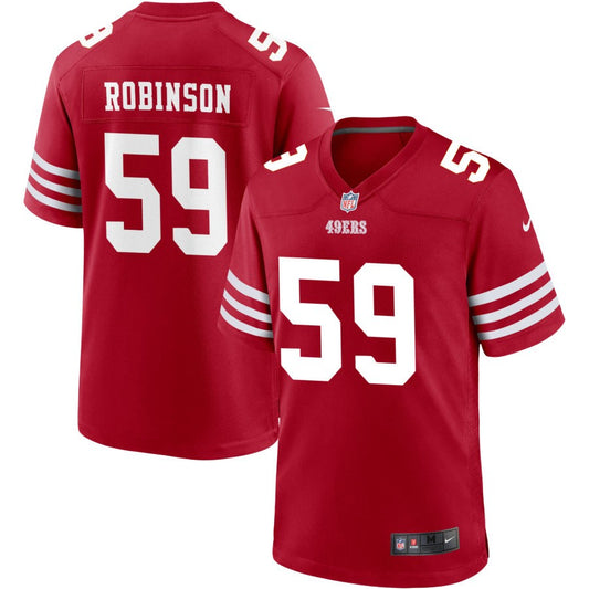 Curtis Robinson San Francisco 49ers Nike Jersey - Scarlet