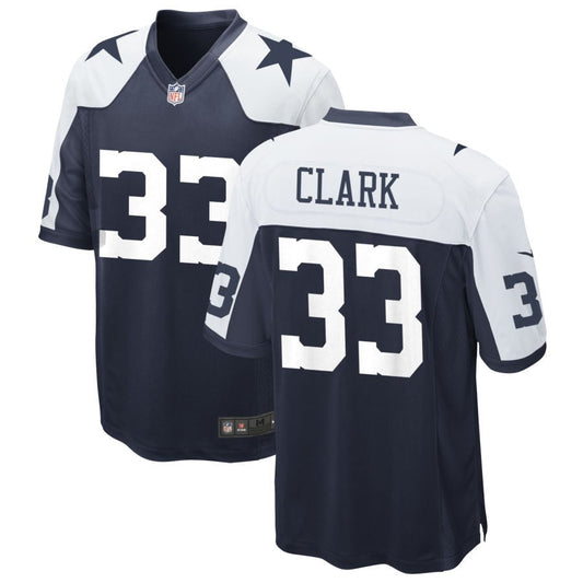 Damone Clark Dallas Cowboys Nike Alternate Game Jersey - Navy