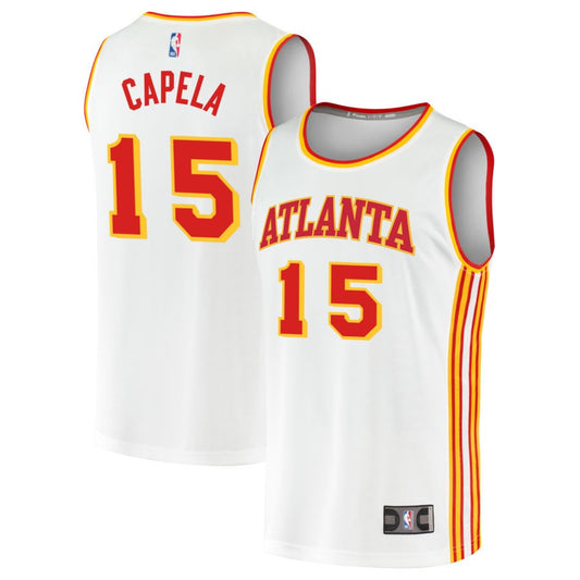 Clint Capela  Atlanta Hawks Fanatics Branded Youth Fast Break Replica Jersey - Association Edition - White