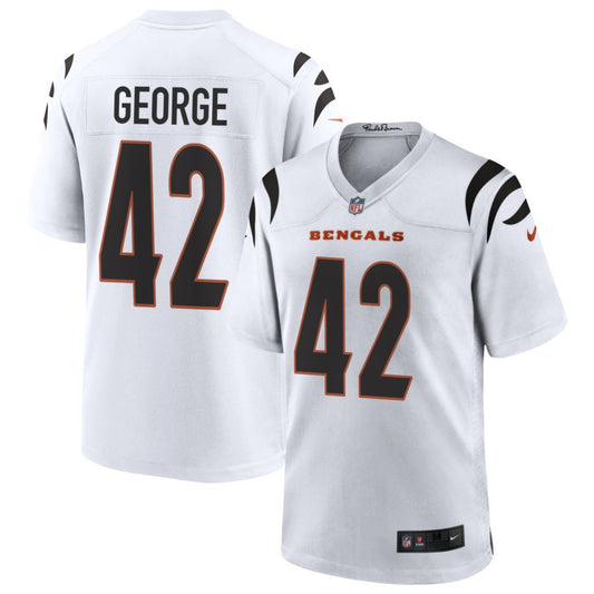 Allan George Cincinnati Bengals Nike Game Jersey - White