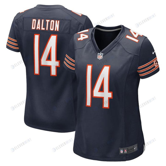 Andy Dalton 14 New York Giants Women Team Game Jersey - Royal