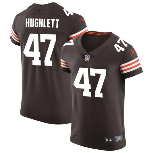 Charley Hughlett Cleveland Browns Nike Vapor Elite Jersey - Brown