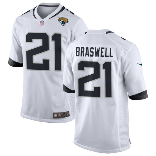 Christian Braswell Jacksonville Jaguars Nike Game Jersey - White