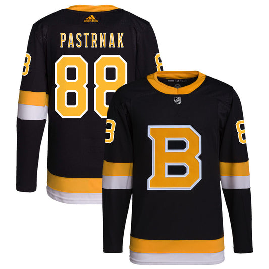 David Pastrnak Boston Bruins adidas Alternate Primegreen Authentic Pro Jersey - Black