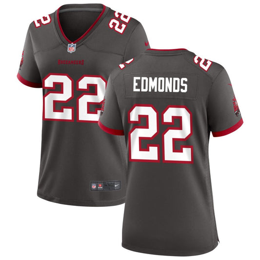 Chase Edmonds Tampa Bay Buccaneers Nike Women's Alternate Game Jersey - Pewter